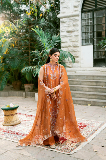 Florent | Eid Edits Luxury Lawn | FEE-6A - House Of Hania