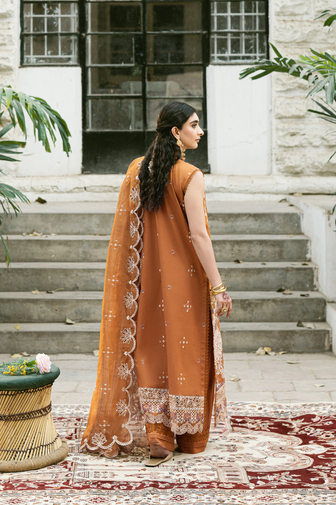 Florent | Eid Edits Luxury Lawn | FEE-6A - House Of Hania