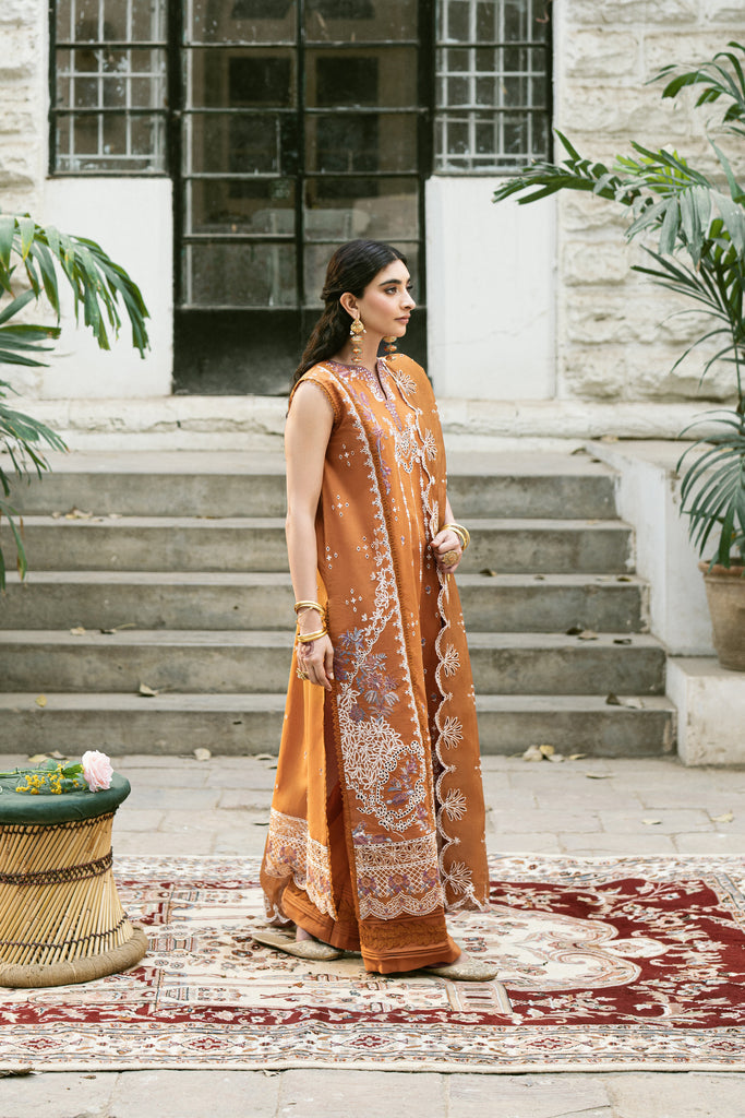 Florent | Eid Edits Luxury Lawn | FEE-6A - House Of Hania