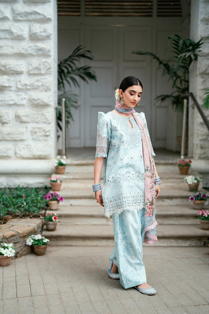 Florent | Eid Edits Luxury Lawn | FEE-7 - House Of Hania