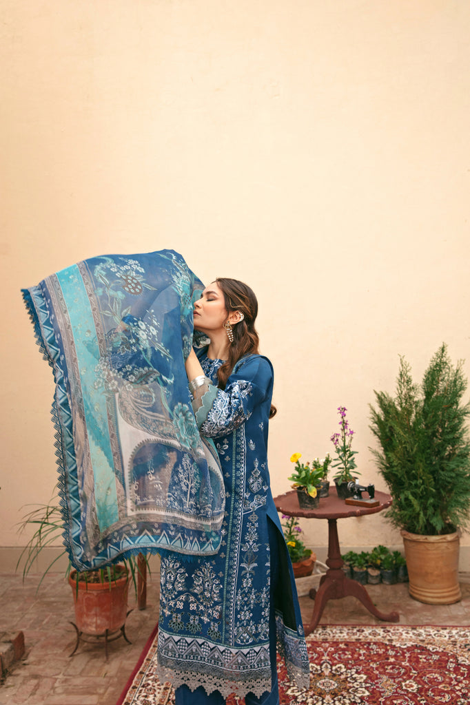 Florent | Luxury Lawn 24 | FFL-5A - House Of Hania