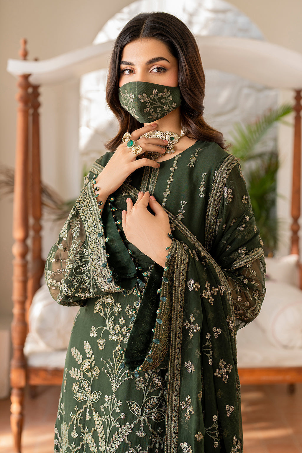 Flossie | Naqsh Formals | S-1401 - House Of Hania