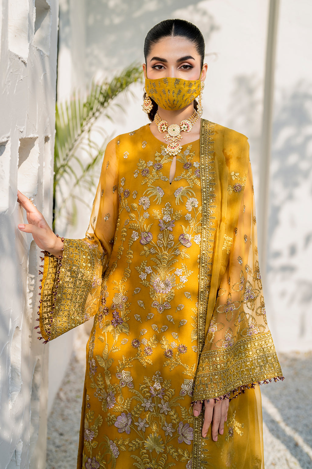 Flossie | Naqsh Formals | S-1404 (A) - House Of Hania