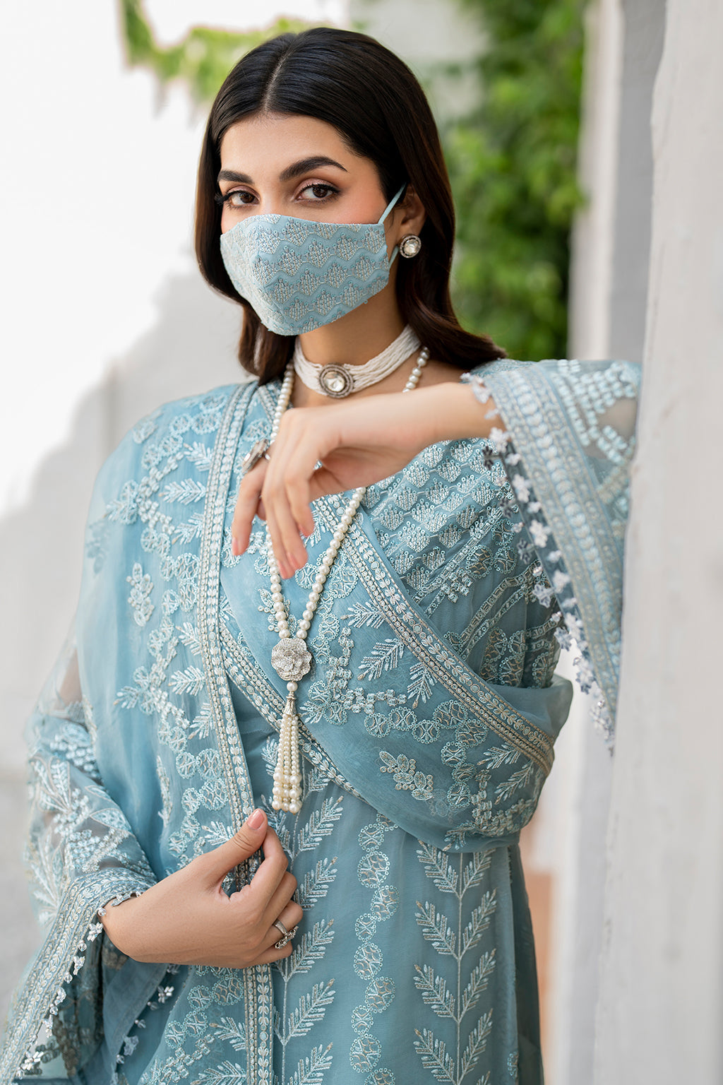 Flossie | Naqsh Formals | S-1405 (A) - House Of Hania