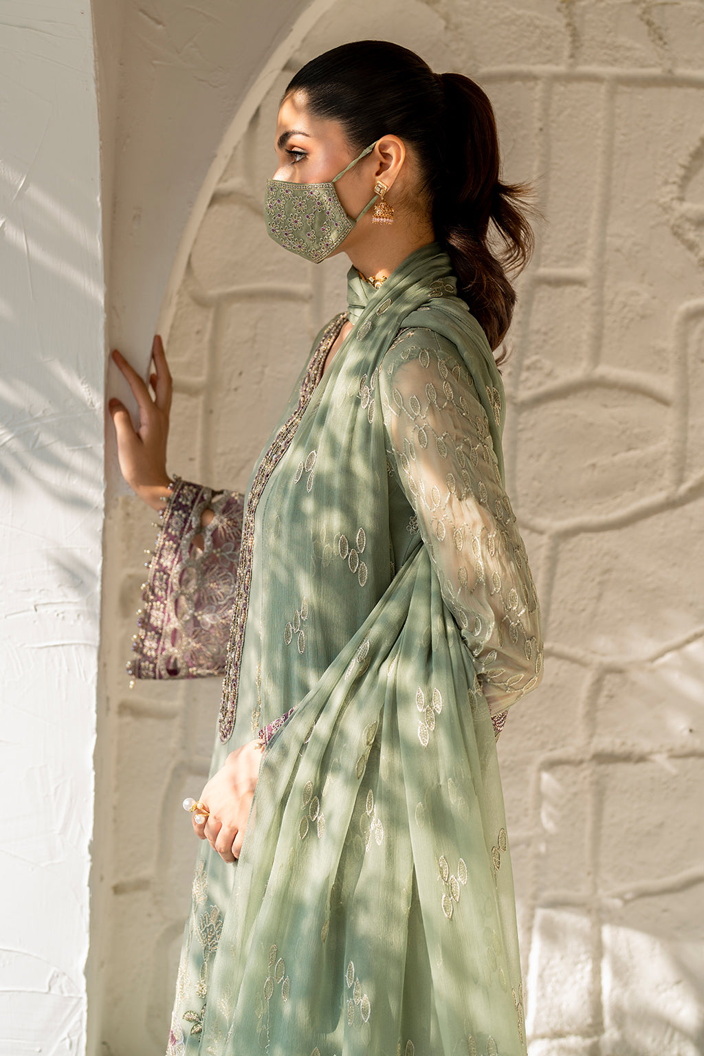 Flossie | Naqsh Formals | S-1406 - House Of Hania