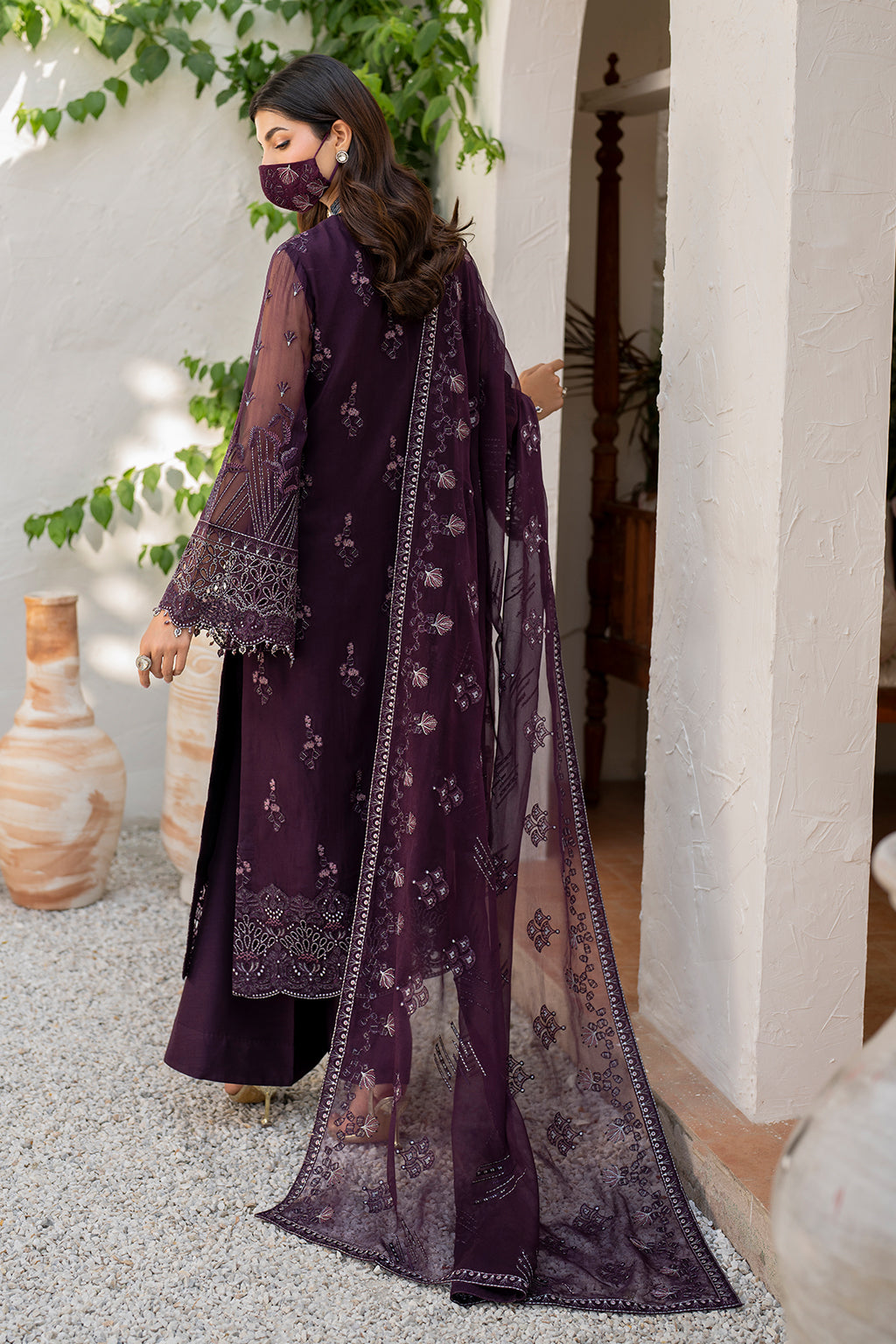 Flossie | Naqsh Formals | S-1409 - House Of Hania