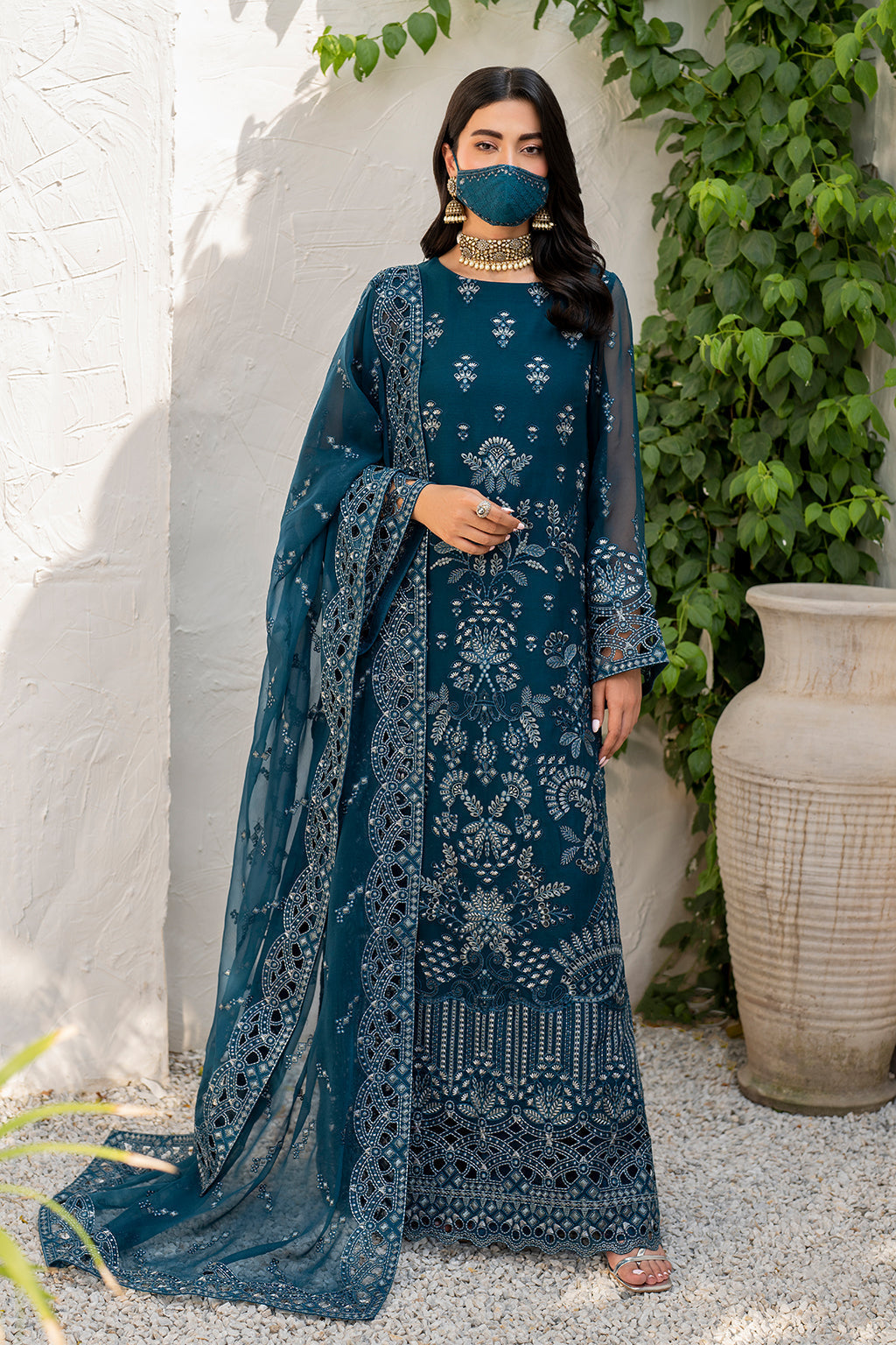 Flossie | Naqsh Formals | S-1410 - House Of Hania