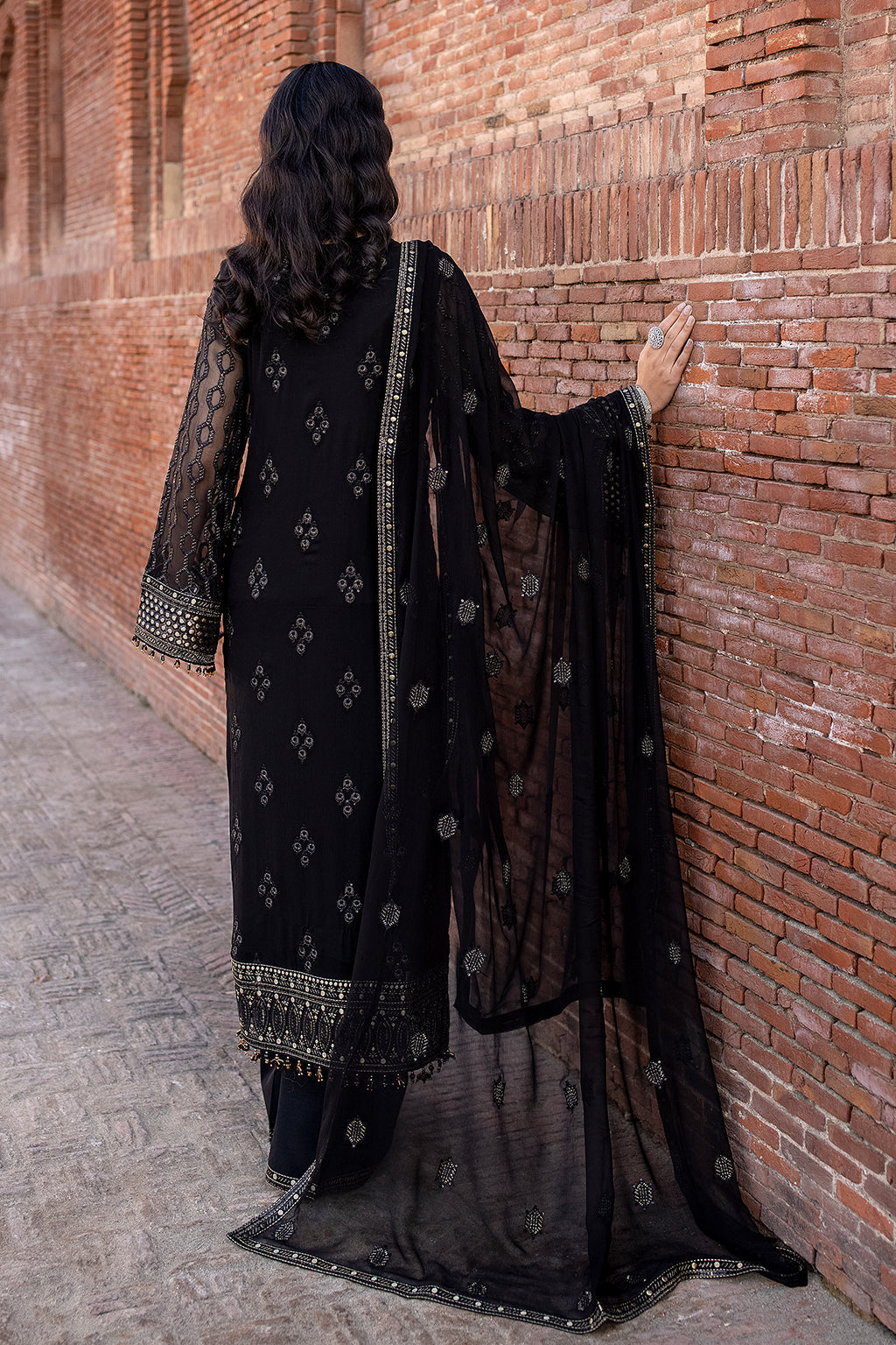 Flossie | Safeera Formals vol 13 | DARK VEIL - House Of Hania