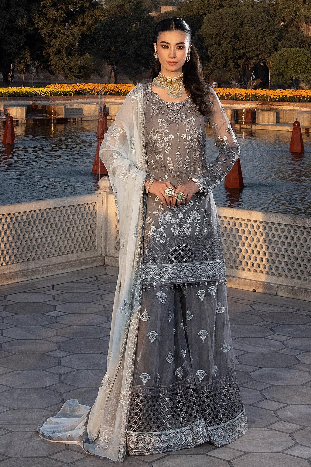 Flossie | Safeera Formals vol 13 | STORMY GREY (B) - House Of Hania