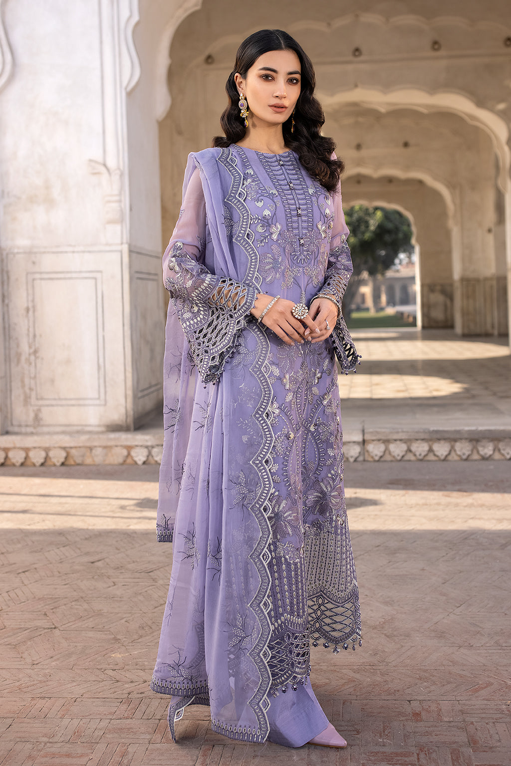 Flossie | Safeera Formals vol 13 | VIOLET SWEET (A) - House Of Hania