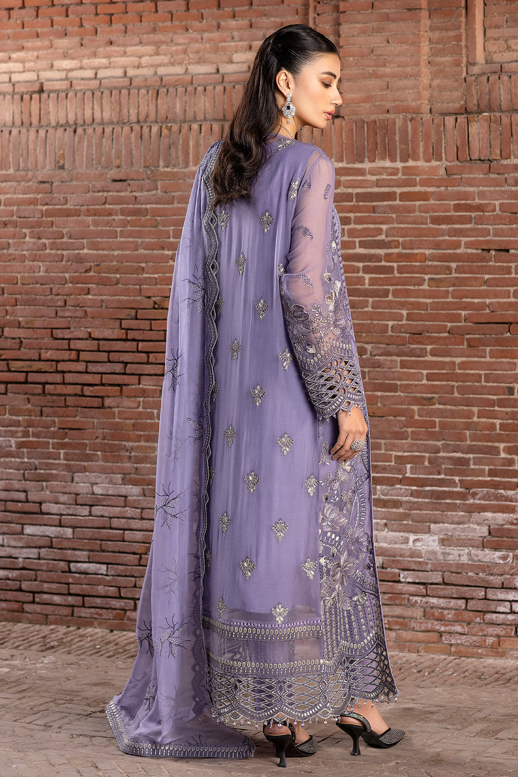 Flossie | Safeera Formals vol 13 | VIOLET SWEET (B) - House Of Hania