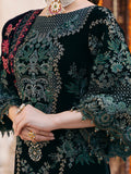 Flossie | Siara Velvet Formals | V-102 - B - House Of Hania