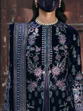 Flossie | Siara Velvet Formals | V-104 - B - House Of Hania
