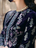 Flossie | Siara Velvet Formals | V-104 - B - House Of Hania