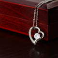 Forever Love Heart Necklace for Valentines , Birthdays and Weddings - House Of Hania