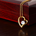 Forever Love Heart Necklace for Valentines , Birthdays and Weddings - House Of Hania