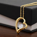 Forever Love Heart Necklace for Valentines , Birthdays and Weddings - House Of Hania