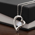 Forever Love Heart Necklace for Valentines , Birthdays and Weddings - House Of Hania