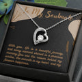 Forever Love Necklace for Valentines , Birthdays and Weddings with Beautiful Custom Message - House Of Hania