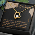 Forever Love Necklace for Valentines , Birthdays and Weddings with Beautiful Custom Message - House Of Hania