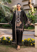 Fozia Khalid | Blossom Festive Lawn 25 | Black viola - House Of Hania