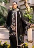 Fozia Khalid | Blossom Festive Lawn 25 | Black viola - House Of Hania