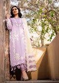 Fozia Khalid | Blossom Festive Lawn 25 | Iris - House Of Hania