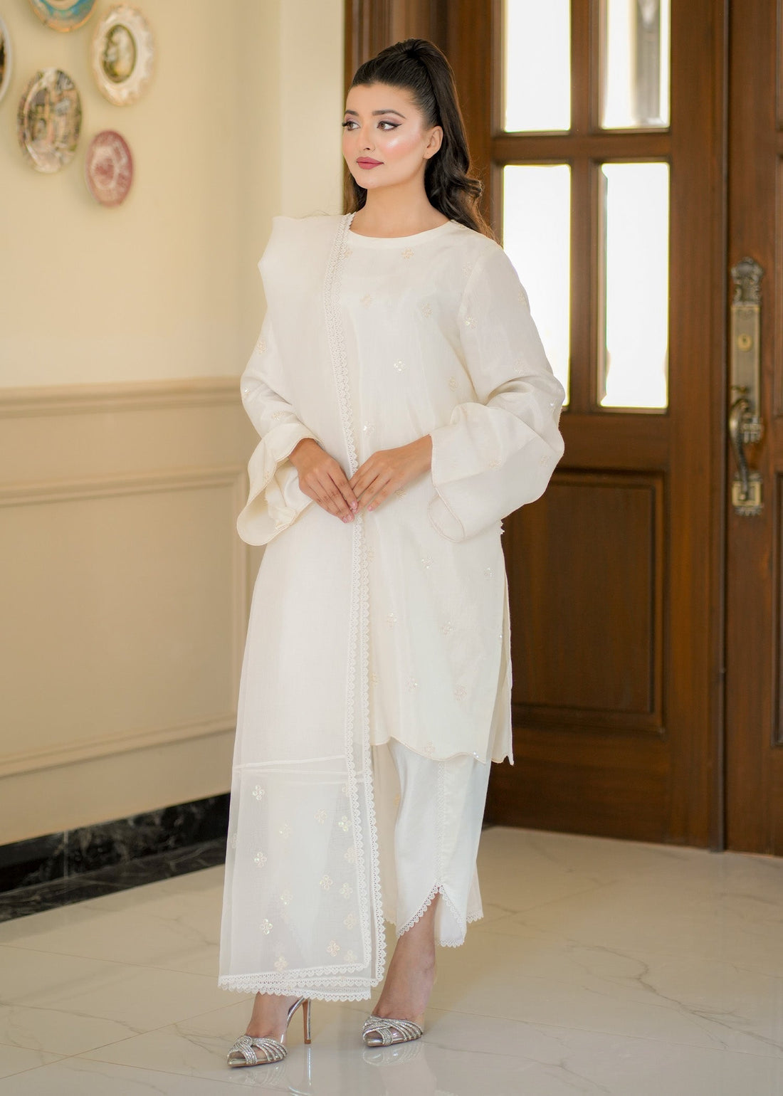 Fozia Khalid | Silk Spire | BLISS - House Of Hania