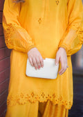 Fozia Khalid | Silk Spire | MARIGOLD - House Of Hania
