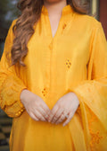 Fozia Khalid | Silk Spire | MARIGOLD - House Of Hania
