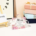 Gifts for Mum, Mothers Day Mum Birthday Gifts from Daughter Son, Decorative Acrylic Block Puzzle 3.9X3.3 Inch - Best Mummy Gifts for Mothers Day Christmas Birthday - House Of Hania