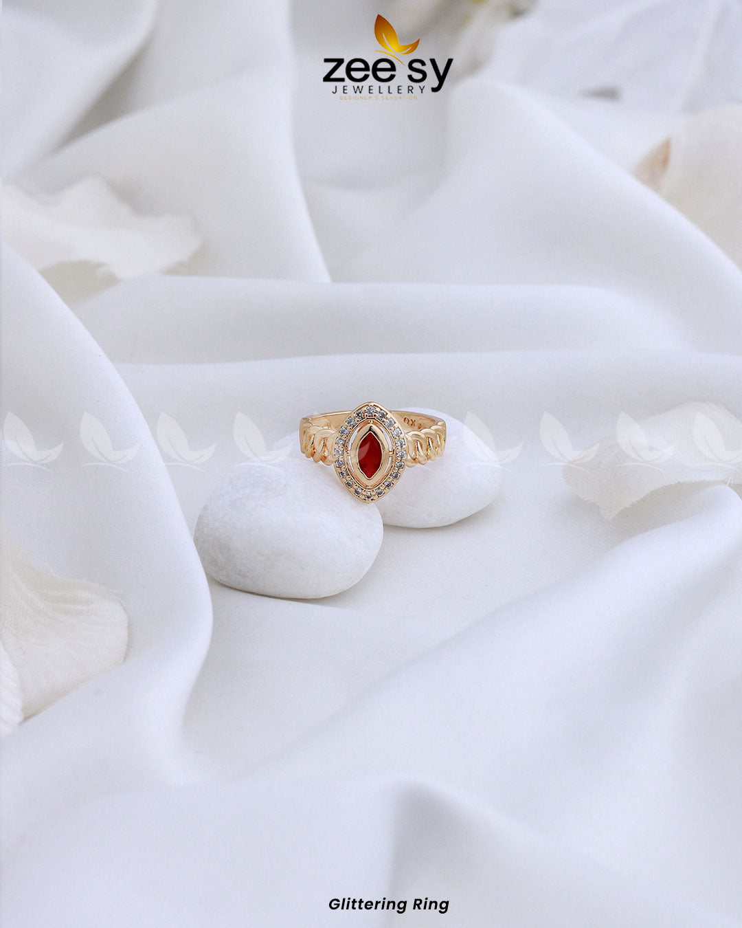 Glittering Ring - House Of Hania