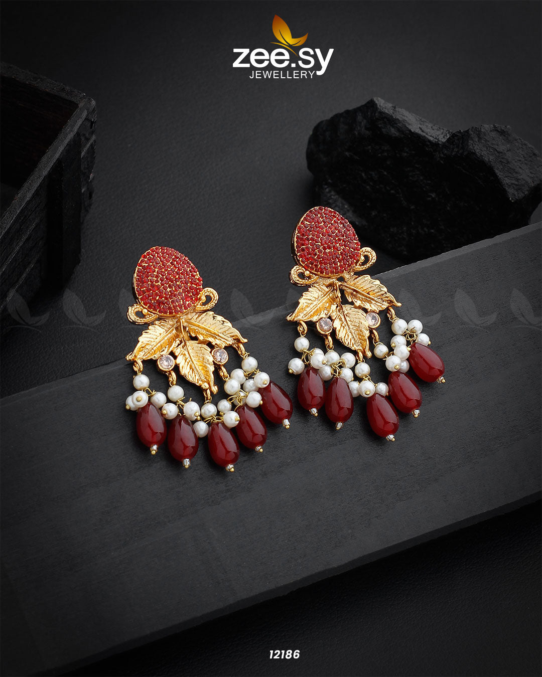 Gorgeous Studs Earrings - House Of Hania