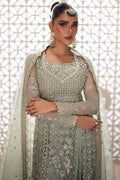 Gossamer by Zaha Embroidered Organza 3Pc Suit ZC24-03 Seraphina - House Of Hania
