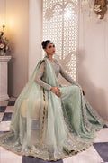 Gossamer by Zaha Embroidered Organza 3Pc Suit ZC24-03 Seraphina - House Of Hania