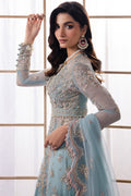 Gossamer by Zaha Embroidered Organza 3Pc Suit ZC24-04 Kiana - House Of Hania
