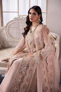 Gossamer by Zaha Embroidered Organza 3Pc Suit ZC24-05 Elysia - House Of Hania