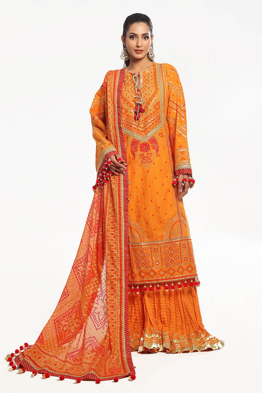 Gul Ahmed | Chunri Lawn 25 | BM-52020 - House Of Hania