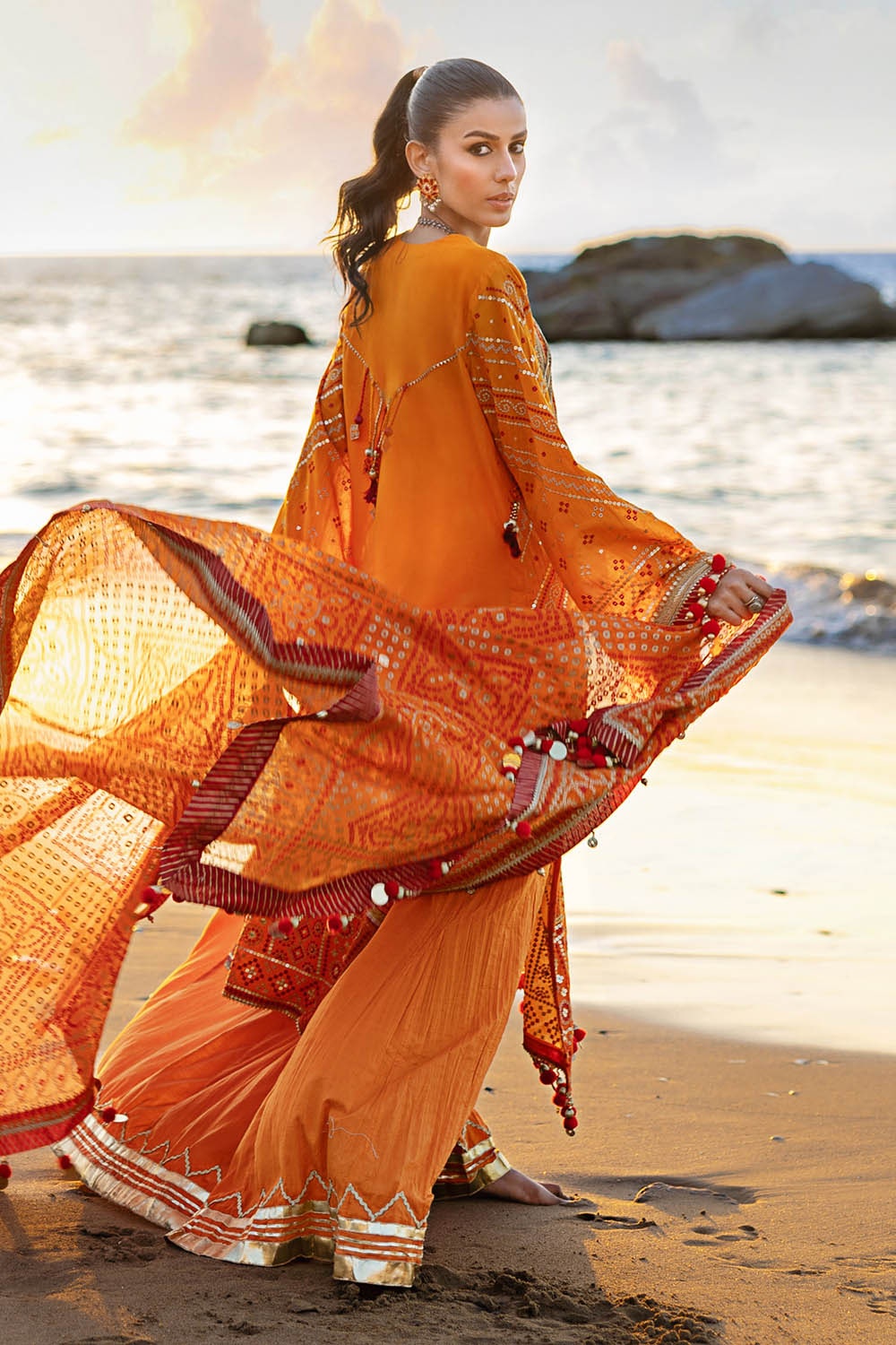 Gul Ahmed | Chunri Lawn 25 | BM-52020 - House Of Hania