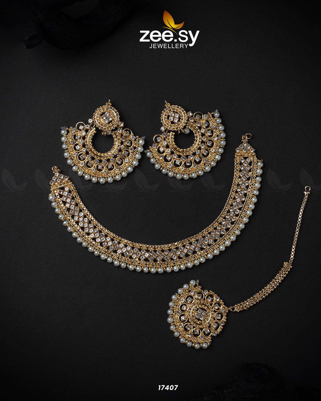 Gul-E-Rana Necklace - House Of Hania