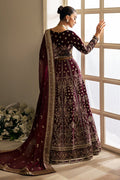 Gulaal | Celeste Velvet 24 | Carmine - House Of Hania
