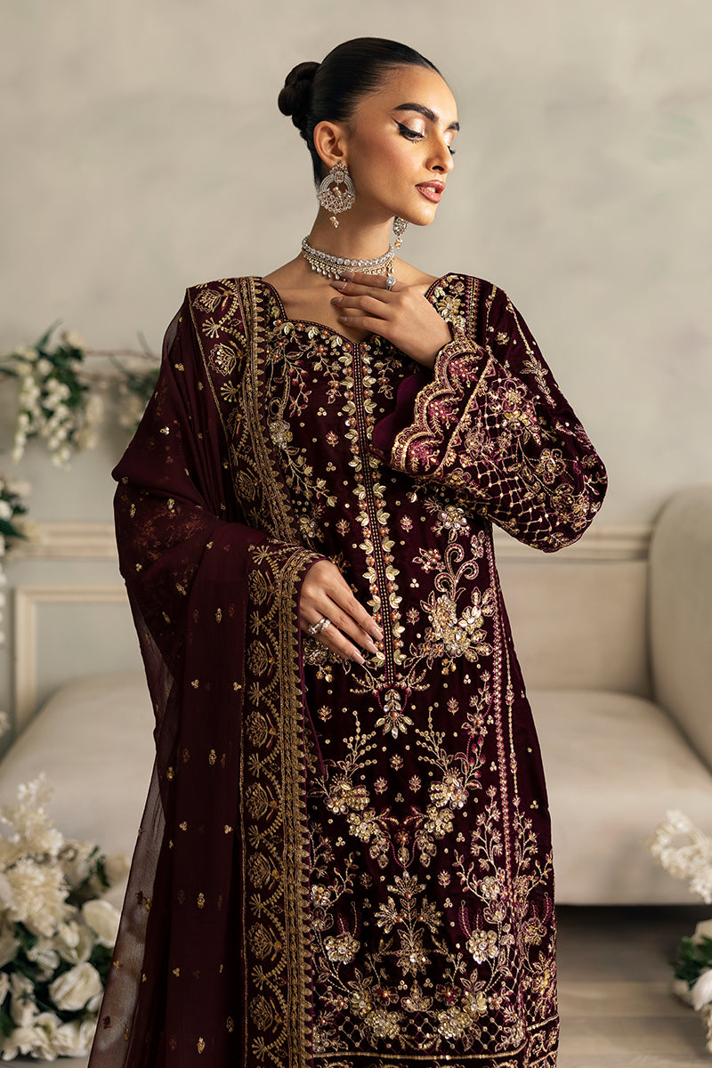 Gulaal | Celeste Velvet 24 | Ember - House Of Hania