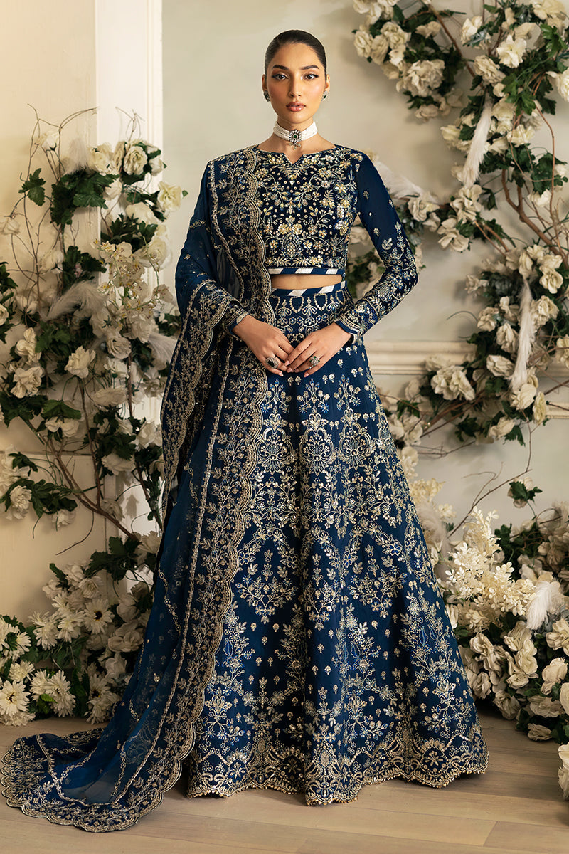 Gulaal | Celeste Velvet 24 | Haze - House Of Hania