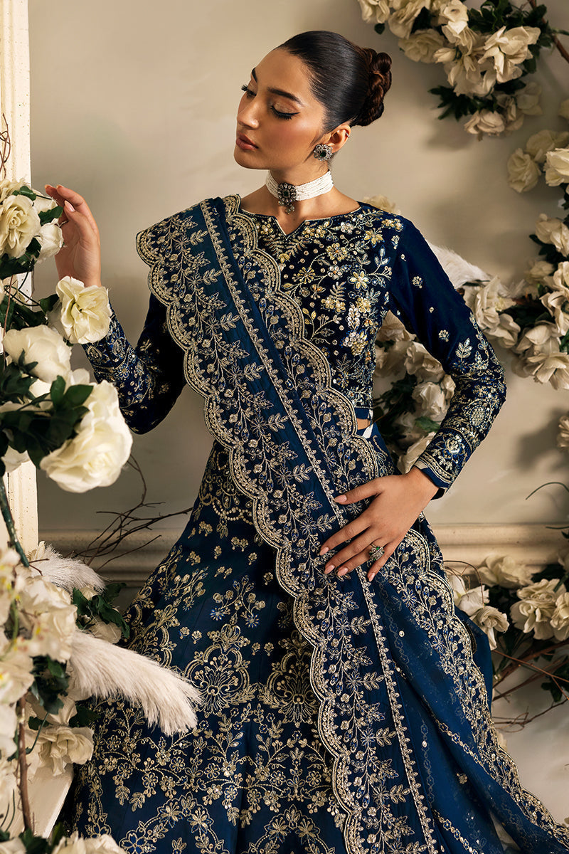 Gulaal | Celeste Velvet 24 | Haze - House Of Hania