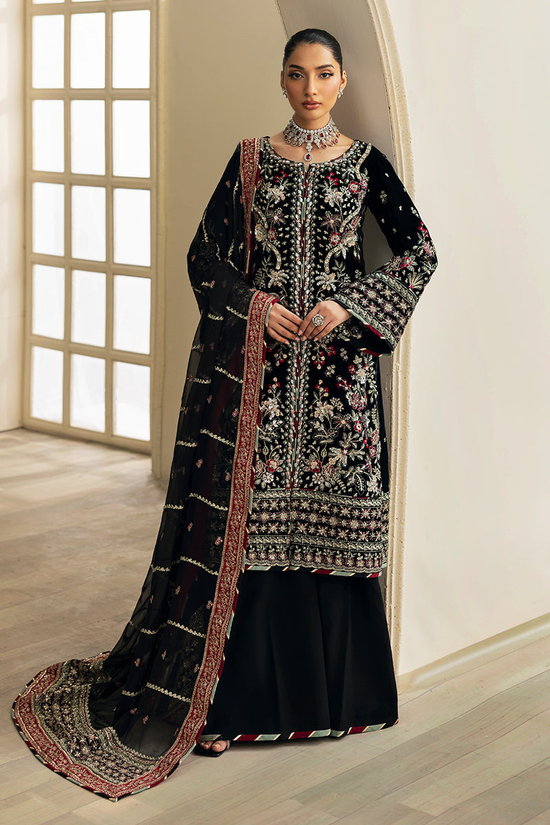 Gulaal | Celeste Velvet 24 | Raven - House Of Hania
