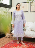 Gulaal | Embroidered Basics | Serene Lilac - House Of Hania