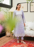 Gulaal | Embroidered Basics | Serene Lilac - House Of Hania