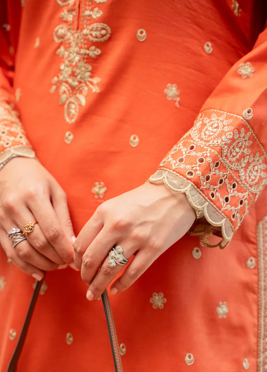 Gulaal | Embroidered Basics | Sunstone - House Of Hania