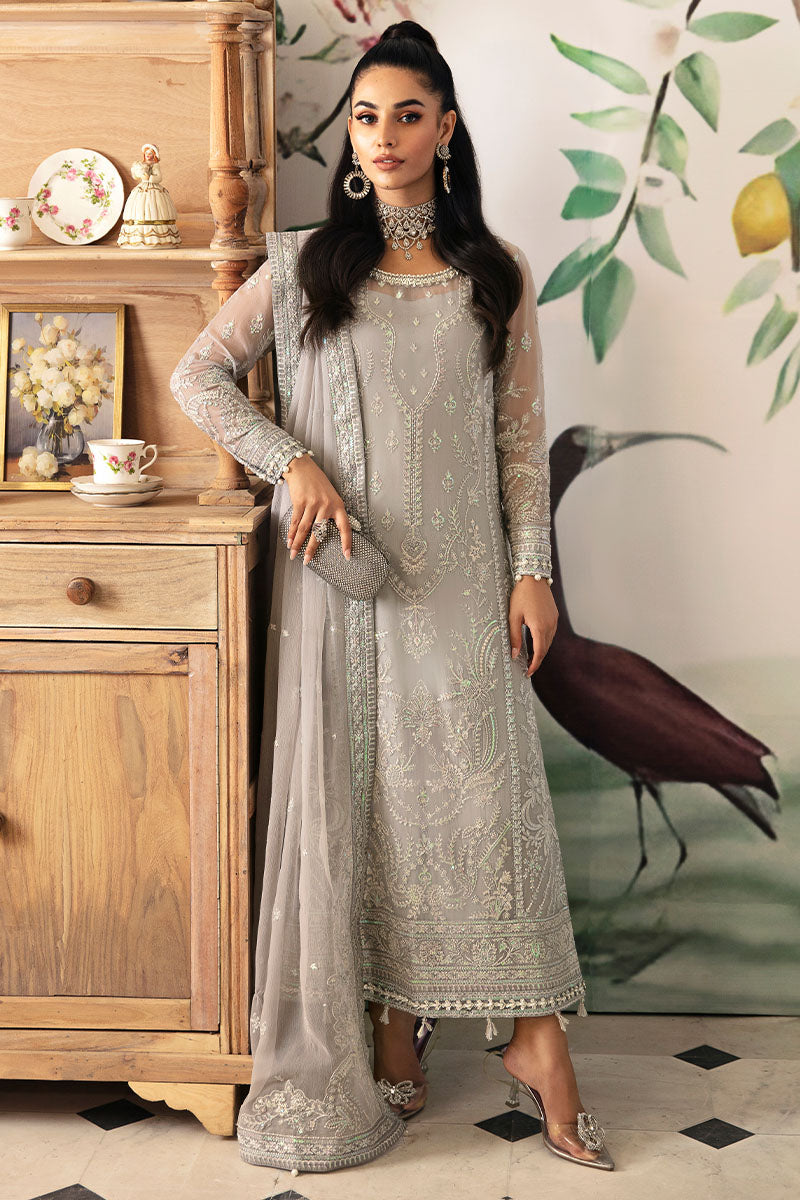 Gulaal | Embroidered Chiffon 24 | Aubrey - House Of Hania