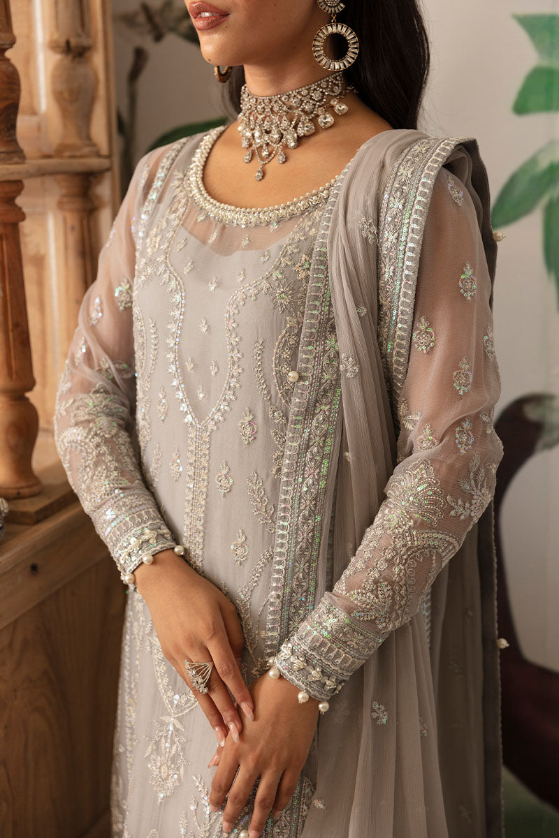 Gulaal | Embroidered Chiffon 24 | Aubrey - House Of Hania